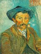 Vincent Van Gogh The Smoker painting